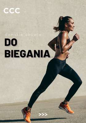 CCC - gazetka promocyjna Damskie buty do biegania od wtorku 10.03 