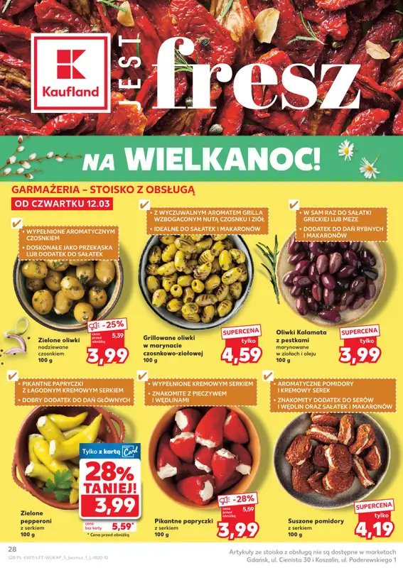 Kaufland - gazetka promocyjna Oferta Kaufland od czwartku 12.03 do środy 18.03 - strona 28