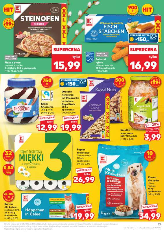 Kaufland - gazetka promocyjna Oferta Kaufland od czwartku 12.03 do środy 18.03 - strona 13
