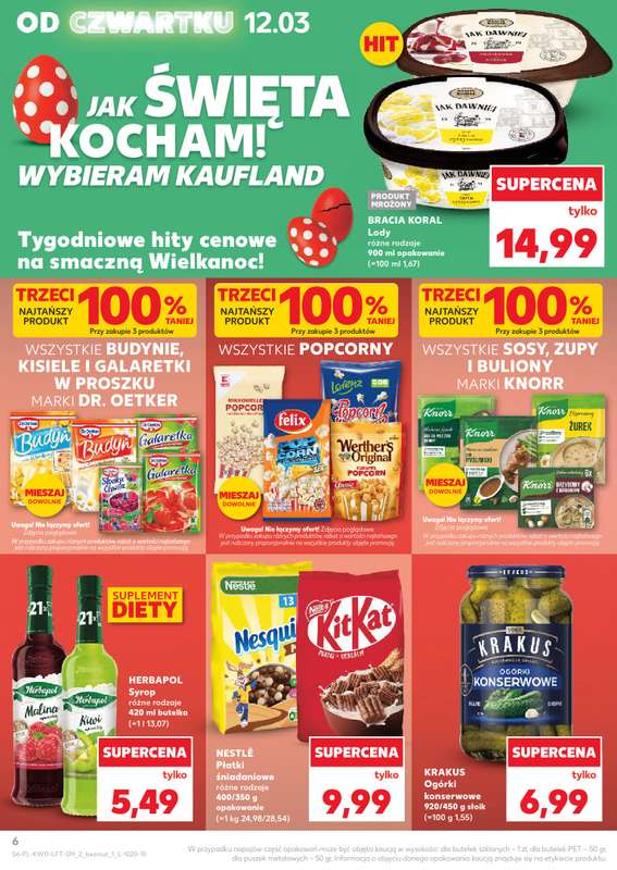 Kaufland - gazetka promocyjna Gazetka Tygodnia od czwartku 12.03 do środy 18.03 - strona 6