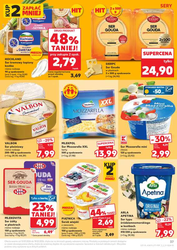 Kaufland - gazetka promocyjna Oferta Kaufland od czwartku 12.03 do środy 18.03 - strona 37