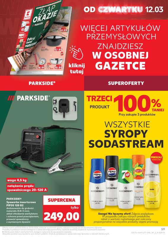 Kaufland - gazetka promocyjna Gazetka Tygodnia od czwartku 12.03 do środy 18.03 - strona 59