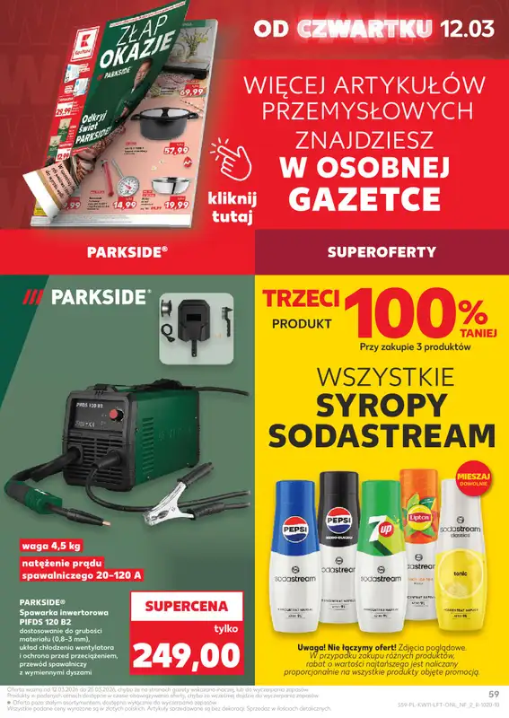 Kaufland - gazetka promocyjna Oferta Kaufland od czwartku 12.03 do środy 18.03 - strona 59