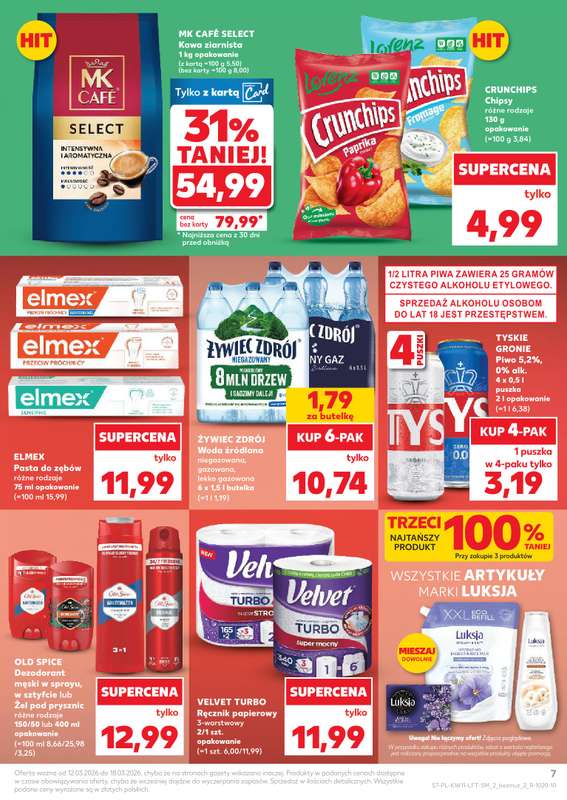Kaufland - gazetka promocyjna Oferta Kaufland od czwartku 12.03 do środy 18.03 - strona 7
