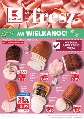 Kaufland - gazetka promocyjna Oferta Kaufland od czwartku 12.03 do środy 18.03 - strona 26