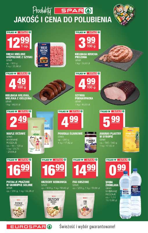 SPAR - gazetka promocyjna Gazetka Eurospar od poniedziałku 16.03 do niedzieli 22.03 - strona 10