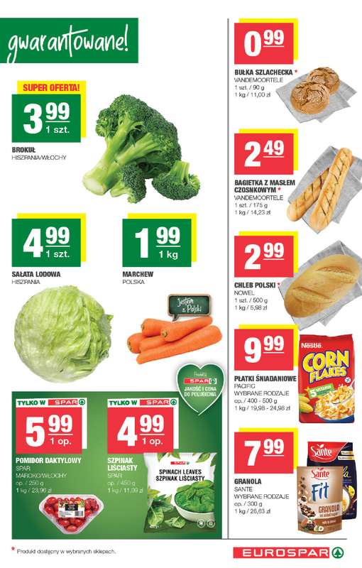 SPAR - gazetka promocyjna Gazetka Eurospar od poniedziałku 16.03 do niedzieli 22.03 - strona 3