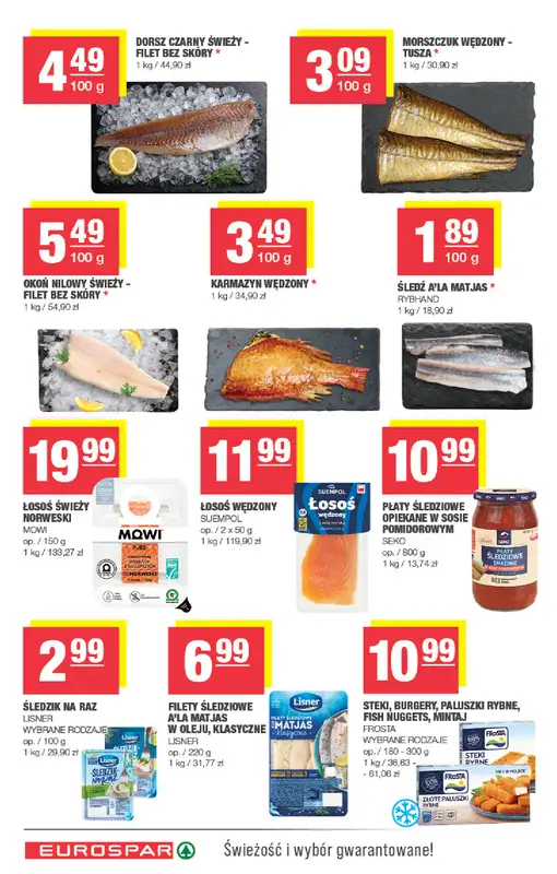 SPAR - gazetka promocyjna Gazetka Eurospar od poniedziałku 16.03 do niedzieli 22.03 - strona 8