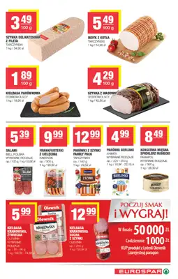 SPAR - gazetka promocyjna Gazetka Eurospar od poniedziałku 16.03 do niedzieli 22.03 - strona 7