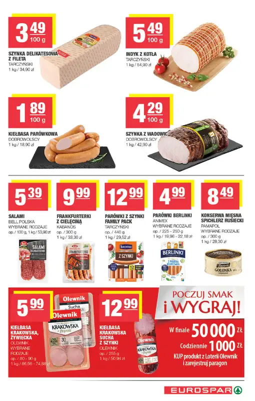 SPAR - gazetka promocyjna Gazetka Eurospar od poniedziałku 16.03 do niedzieli 22.03 - strona 7