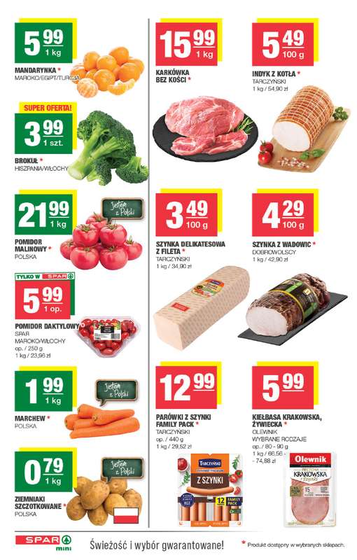SPAR - gazetka promocyjna Gazetka Spar Mini od poniedziałku 16.03 do niedzieli 22.03 - strona 2
