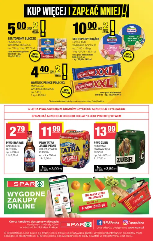 SPAR - gazetka promocyjna Gazetka Spar od poniedziałku 16.03 do niedzieli 22.03 - strona 8