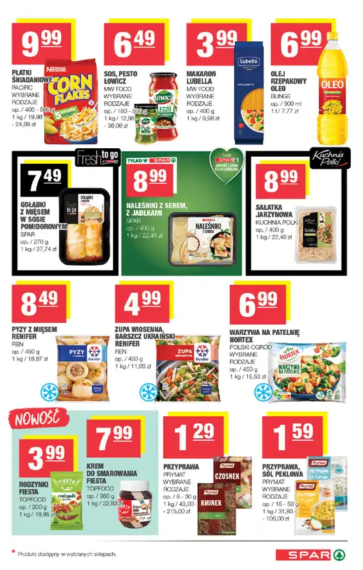 SPAR - gazetka promocyjna Gazetka Spar od poniedziałku 16.03 do niedzieli 22.03 - strona 5
