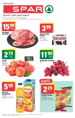 SPAR - gazetka promocyjna Gazetka Spar od poniedziałku 16.03 do niedzieli 22.03