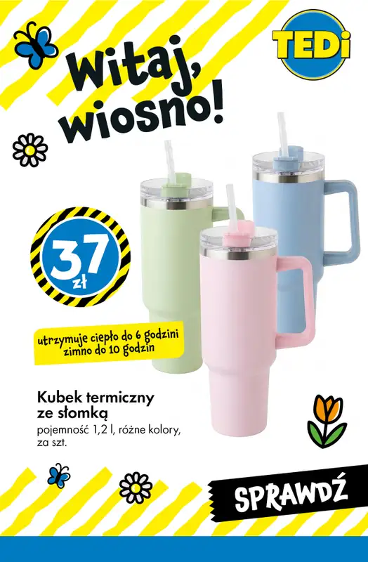 Tedi - gazetka promocyjna Witaj, wiosno! od środy 11.03 do soboty 14.03 - strona 12
