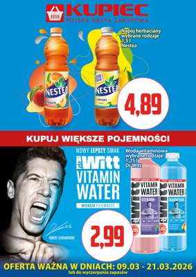 Kupiec - gazetka promocyjna Oferta plakatowa od poniedziałku 09.03 do soboty 21.03 - strona 4