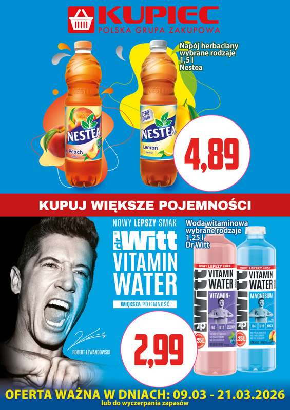 Kupiec - gazetka promocyjna Oferta plakatowa od poniedziałku 09.03 do soboty 21.03 - strona 4