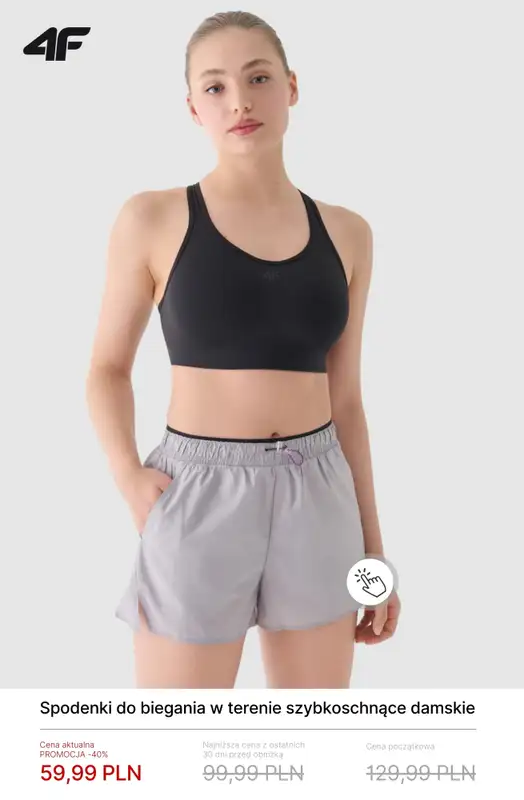 4F - gazetka promocyjna Strefa biegacza – promocje od wtorku 10.03  - strona 10