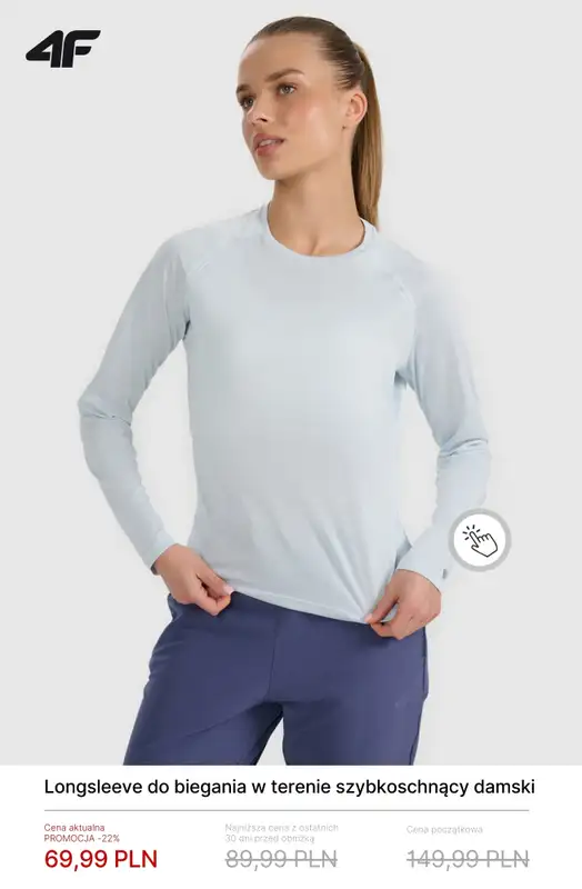 4F - gazetka promocyjna Strefa biegacza – promocje od wtorku 10.03  - strona 11