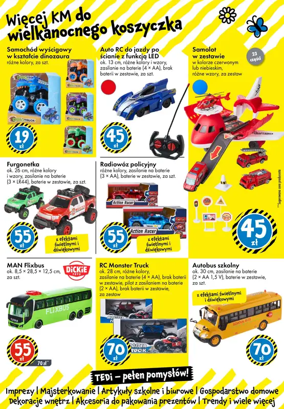 Tedi - gazetka promocyjna Zabawki do wielkanocnego koszyczka od wtorku 10.03 do wtorku 10.03 - strona 3