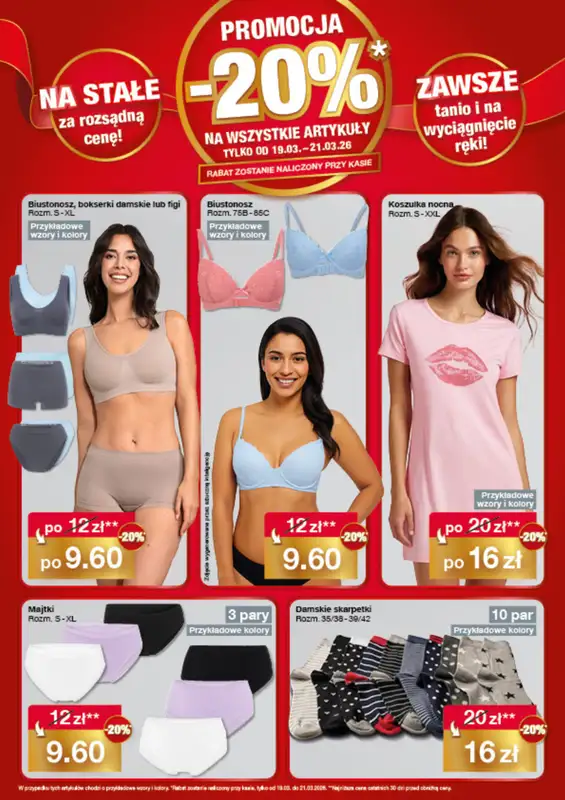 Woolworth - gazetka promocyjna WIELKIE OTWARCIE! PIOTRKÓW TRYBUNALSKI, ul. Sulejowska 49E od czwartku 19.03 do soboty 21.03 - strona 6