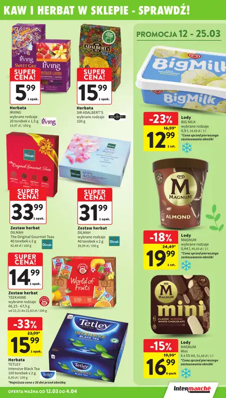 Intermarche - gazetka promocyjna Gazetka od czwartku 12.03 do środy 18.03 - strona 15