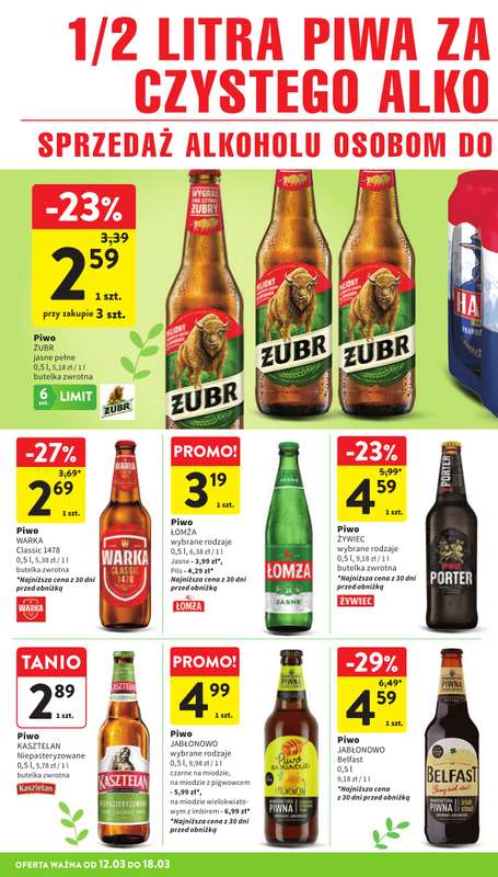 Intermarche - gazetka promocyjna Gazetka od czwartku 12.03 do środy 18.03 - strona 38