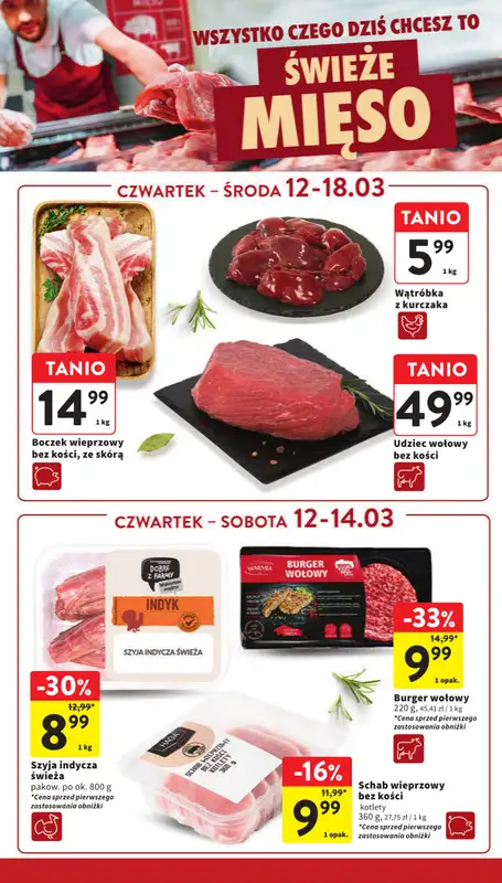 Intermarche - gazetka promocyjna Gazetka od czwartku 12.03 do środy 18.03 - strona 22