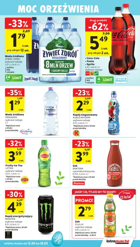 Intermarche - gazetka promocyjna Gazetka od czwartku 12.03 do środy 18.03 - strona 37