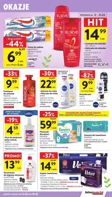 Intermarche - gazetka promocyjna Gazetka od czwartku 12.03 do środy 18.03 - strona 45