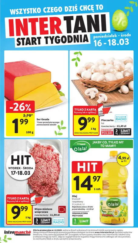 Intermarche - gazetka promocyjna Gazetka od czwartku 12.03 do środy 18.03 - strona 47