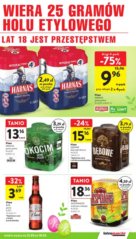 Intermarche - gazetka promocyjna Gazetka od czwartku 12.03 do środy 18.03 - strona 39