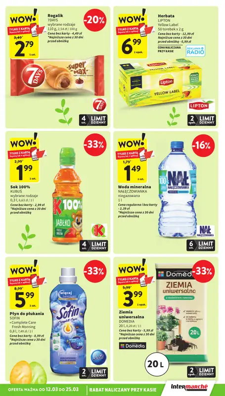 Intermarche - gazetka promocyjna Gazetka od czwartku 12.03 do środy 18.03 - strona 7