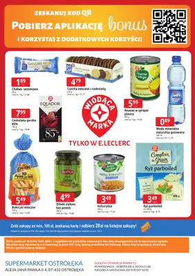 Leclerc - gazetka promocyjna Oferta Ostrołęka | 16 lat razem od poniedziałku 09.03 do soboty 14.03 - strona 16