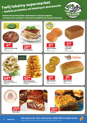 Leclerc - gazetka promocyjna Oferta Ostrołęka | 16 lat razem od poniedziałku 09.03 do soboty 14.03 - strona 2