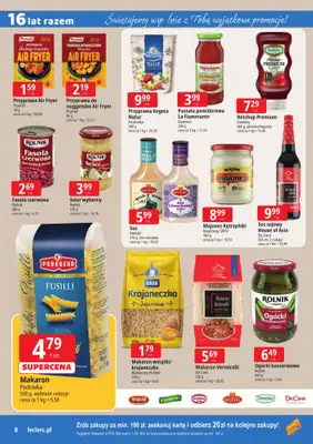 Leclerc - gazetka promocyjna Oferta Ostrołęka | 16 lat razem od poniedziałku 09.03 do soboty 14.03 - strona 8
