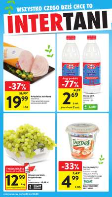 Intermarche - gazetka promocyjna Intertani start tygodnia od poniedziałku 16.03 do środy 18.03 - strona 2