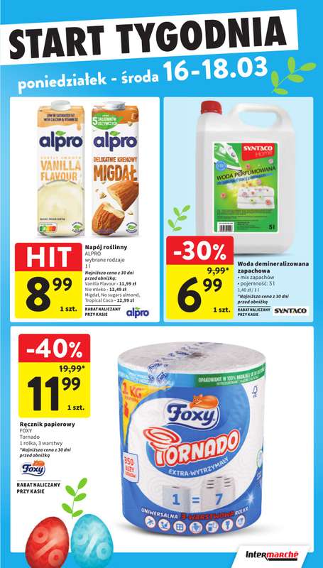 Intermarche - gazetka promocyjna Intertani start tygodnia od poniedziałku 16.03 do środy 18.03 - strona 3