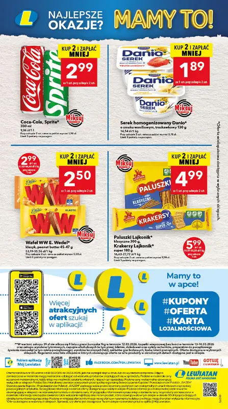 LEWIATAN - gazetka promocyjna Gazetka Śwąteczne okazje Mamy to! woj. lubelskie od czwartku 12.03 do środy 18.03 - strona 16