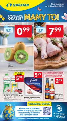LEWIATAN - gazetka promocyjna Gazetka Śwąteczne okazje Mamy to! Górny Śląsk, Łódź od czwartku 12.03 do środy 18.03