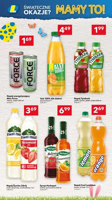 LEWIATAN - gazetka promocyjna Gazetka Śwąteczne okazje Mamy to! Górny Śląsk, Łódź od czwartku 12.03 do środy 18.03 - strona 12