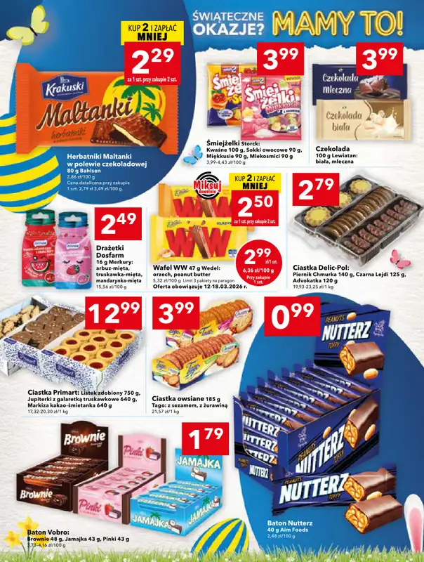 LEWIATAN - gazetka promocyjna Gazetka Śwąteczne okazje Mamy to! Kielce od czwartku 12.03 do niedzieli 22.03 - strona 10