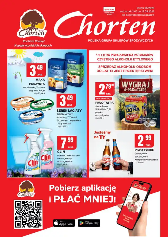 Chorten - gazetka promocyjna Gazetka Lubelskie, Łódzkie, Radom Market  