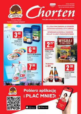 Chorten - gazetka promocyjna Gazetka Podlaskie Market od czwartku 12.03 do niedzieli 22.03