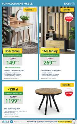 Toaletka z lustrem SCANDI