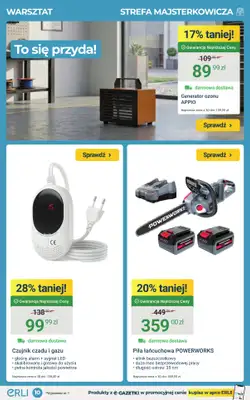 ERLI - gazetka promocyjna Urządzaj i remontuj dom taniej do -35%! od środy 11.03 do niedzieli 15.03 - strona 10