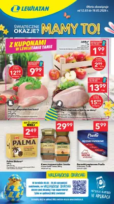 LEWIATAN - gazetka promocyjna Gazetka Śwąteczne okazje Mamy to! Kujawy od czwartku 12.03 do środy 18.03