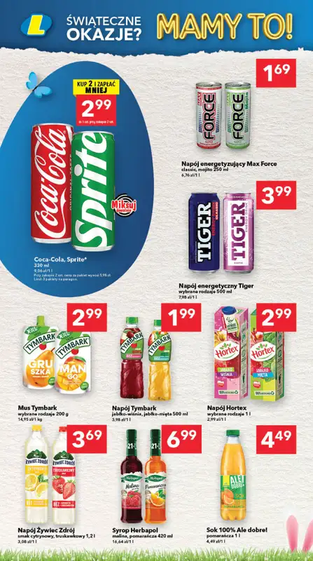 LEWIATAN - gazetka promocyjna Gazetka Śwąteczne okazje Mamy to! Kujawy od czwartku 12.03 do środy 18.03 - strona 12