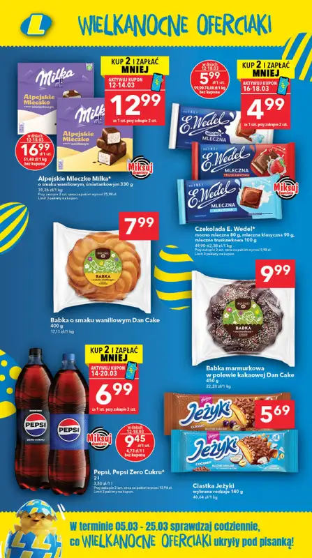 LEWIATAN - gazetka promocyjna Gazetka Śwąteczne okazje Mamy to! Kujawy od czwartku 12.03 do środy 18.03 - strona 2