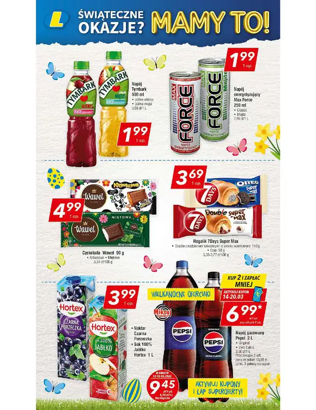 LEWIATAN - gazetka promocyjna Gazetka Śwąteczne okazje Mamy to! Małopolska od czwartku 12.03 do środy 18.03 - strona 7